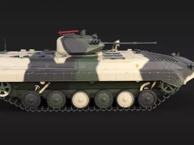 Chinese PLA ZBD-86 IFV 3D model