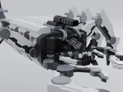 Scorpion Warbot 3D model