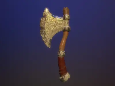 Burning Axe Free Viktig Games Free 3D model