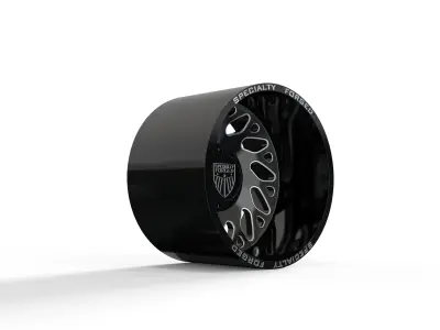 REAR SPECIALITY FORGED D003 WHEEL 3D MODEL 3D model