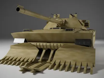 Tank 888 3D model
