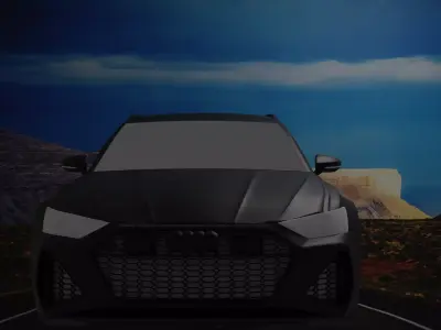 2020 Audi R6 3D model