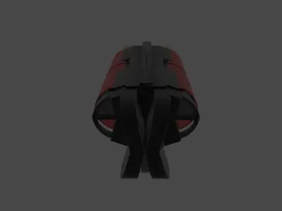 Energy Sci-Fi Heavy Machine Gun Free low-poly 3D model