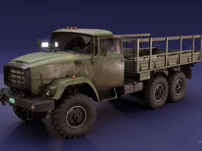 DCB K-133BYAT -Unbranded- Low-poly 3D model