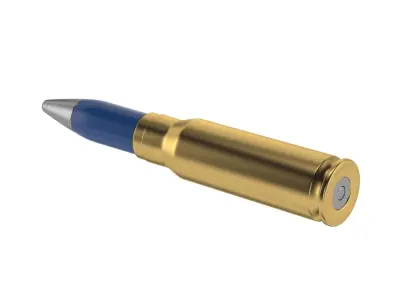 Bullet 20x102mm  Low-poly 3D model