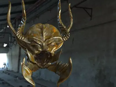 Fish scull Monster 3D model
