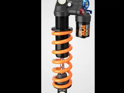FOX DHX2 coil shock Low-poly 3D model