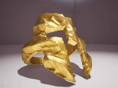 Spartan Volcano Ring 3D Printing 3D print model