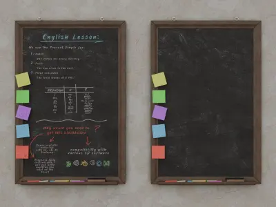  Designer's Aesthetic Collection - Customizable Writing Boards 