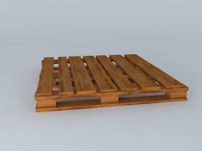 pallet wooden Free 3D model purchase