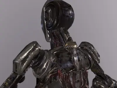 RobotFactory Robot TopBody Low-poly 3D model