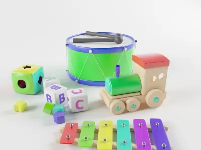 classic toys 3D model