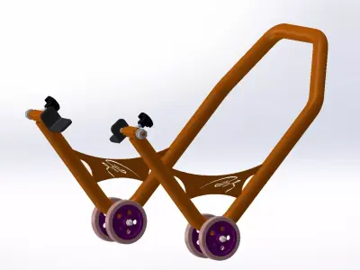 motorcycle stand Paddock Stand 3D model