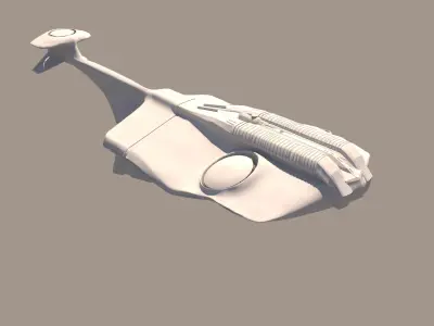 air landing 3D model