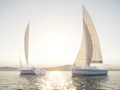 Sailboat 3D model