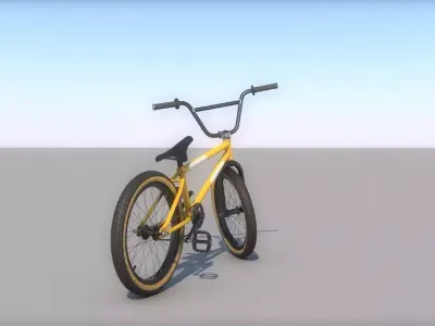 Bike Cycle Low-poly 3D model purchase