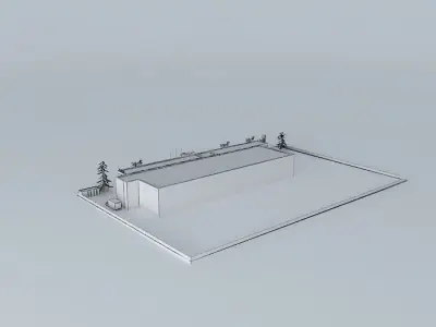 food factory Free 3D model buy
