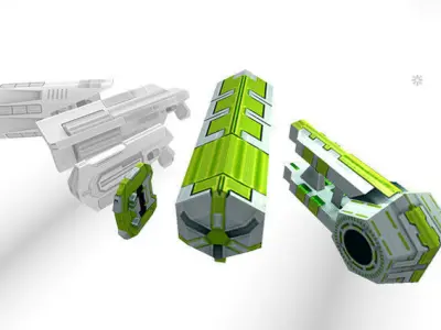 GUN kidz pack Free 3D model