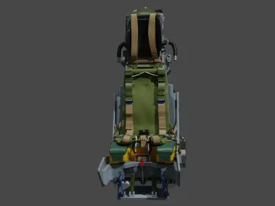 Martin Baker Mk10 Ejection Seat for Tornado GR1 3D print model