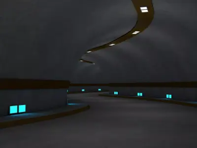 Tunnel 3D model purchase