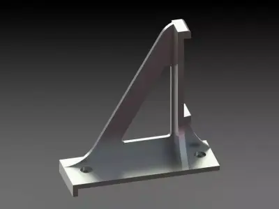 Wall Bracket II Free 3D model
