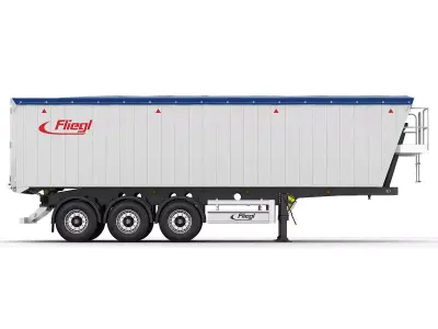 Trailer grain-carrier 3D model