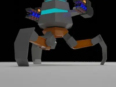 Robot character 3D Model Pack