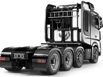 Mercedes-Benz Arocs 4163 8x4 2020 3D model