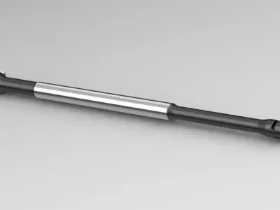 Mahindra alpha half shafts Free 3D model