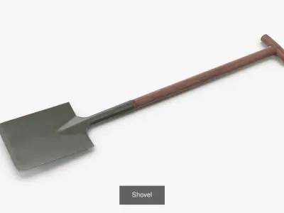 Military Tools Collection 3D Model Pack