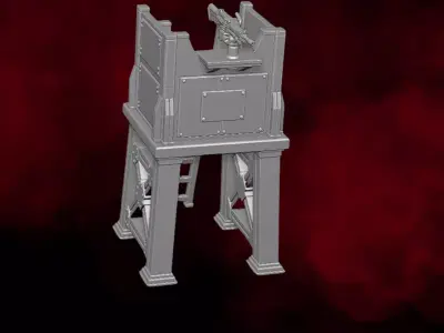 Watch Tower 2025 STL Files For Action Figures 3D print model
