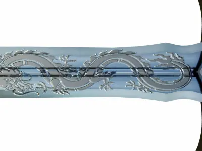 Sword lord of rings 3D model purchase