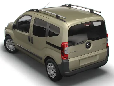 Citroen Nemo Multispace 2017 3D model