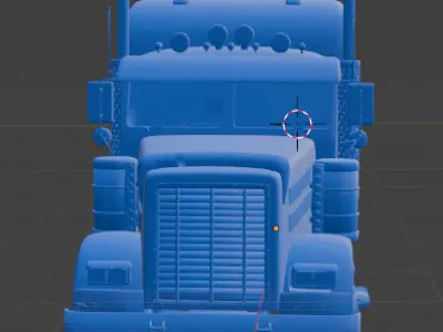 Peterbilt  3d model 3D model