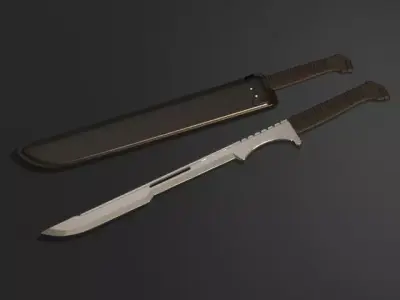  Tactical sword 3D model