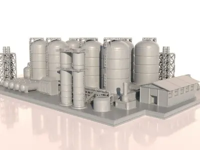 oilfactory for 3Dprint 3D print model