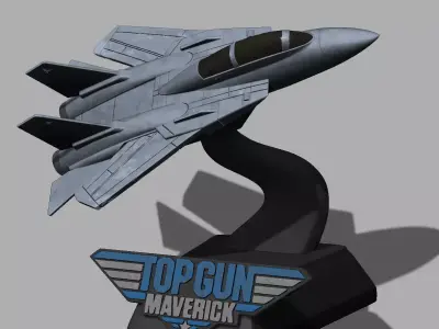 F-14 TOMCAT MAVERICK TopGun 3D print model