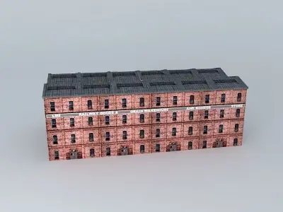 Eco Rail Building No 3 Dummy! Old Steam Days Free 3D model