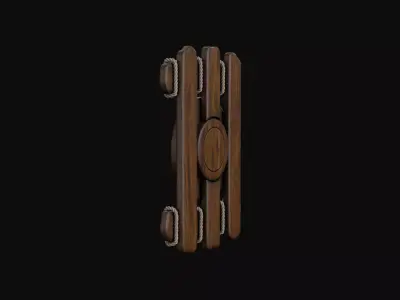 Clock Low-poly 3D model buy