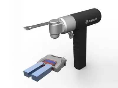 Rescuer Surgical Powersaw 3D model