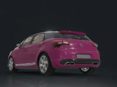 Citroen car 3D model