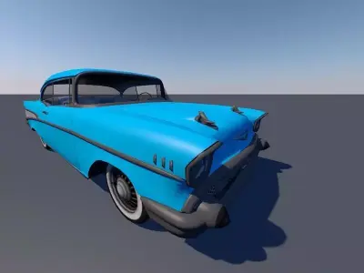 Car Chevrolet Bel Air  Free 3D model