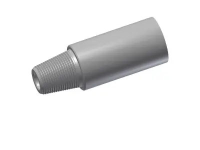 PIN and BOX 3 1I2 Reg 3D model