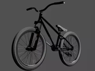 MTB bmx Bike Bicycle Cycling Velo Extreme Low-poly 3D model