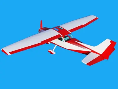 Airplane 3D model shop