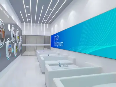 Booth design 3D model order