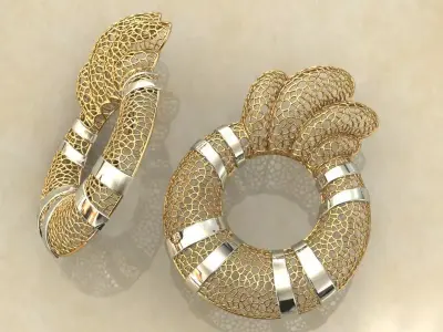 Fusion necklace 3D print model