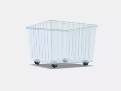 VESSLA box on castors 3D model