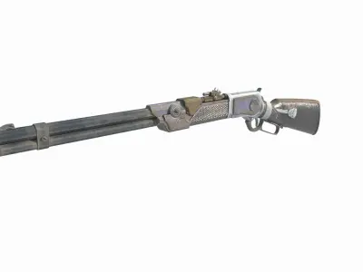 Magic style shotgun 3D model