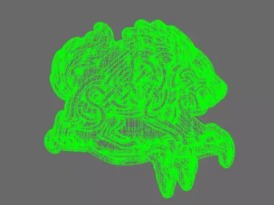 Arctic Prowler V10B Shoulder Symbols RIGHT 3D print model